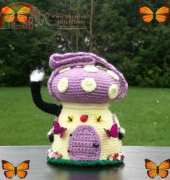 Crafts for Angels Designs - Barbara Maroney - Cute Mushroom House Purse