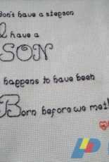 I have a son