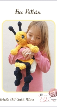 Mimi Magic Crochet Art - Monika Peshtani - Bee