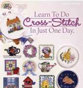 American School of Needlework 3704 Learn to do Cross Stitch in Just One Day