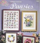 American School of Needlework ASN 3659 - Pansies