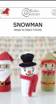 Elisas Crochet - Elisa Sartori - Snowman