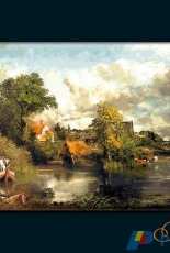 Krif 557 - Constable-Calul alb bu prelucrare