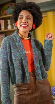 Archaos Cardigan by Alison Green - Berroco #447, Berroco Carousel