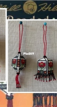 Mill Hill Beaded Ornaments MH50-3503 Poppy Field