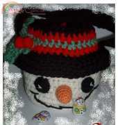 snowman purse for chocolate
