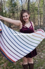 When the Sun Comes Out Shawl by Victoria Myers