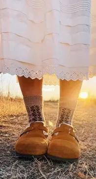 Apricity Socks by Summer Lee