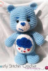 MostlyStitchin - Care bear Grumpy