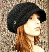 Pixiebell Elfinwear - Diane Serviss - The Slouchy Newsboy Hat