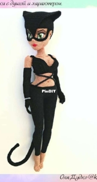 Knitting is my love - Olga Dudko - Ольга Дудко - Catwoman - Киса - Russian