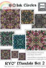 Roll Your Own Mandalas - Set 2 - Ink Circle designs