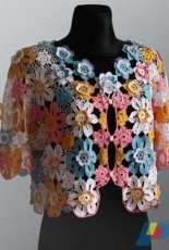 Illiana - 227 - Flowery Cardigan