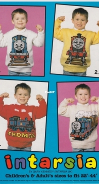 Thomas the Tank Engine and Friends by Gary Kennedy (Intarsia) - 1996