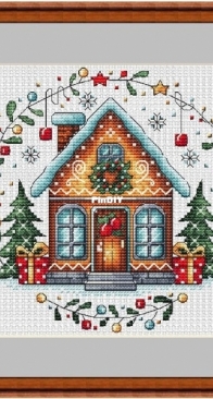 Gingerbread House by Alexandra Zamorina