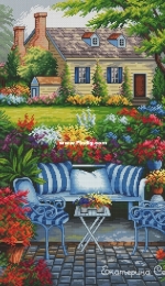 Favorite Flower Garden by Ekaterina Seryogina