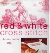 Red & White Cross Stitch - Helena Turvey