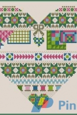 Bleu de Chine 1045 patchwork season printemps / spring