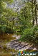 Golden Kite GK2139 - A River Landscape Small