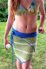 Lisa Jella - Tranquil Triangles Sarong/Wrap