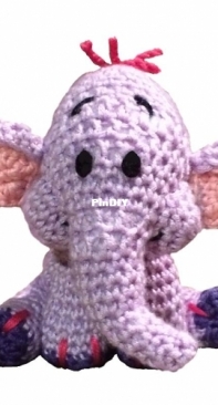 MK Crochet - Megan Kreiner - Lumpy the Heffalump - Free