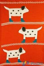 Cascade Yarns-Dotted Dog Blanket by Amy Bahrt -Free