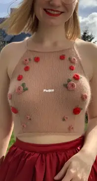 Blossom Bralette by Solvara Knitwear