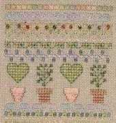 Jeannette Douglas Designs - Mini Topiary IV Sampler/Needleroll