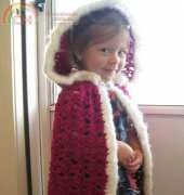 Cirsium Crochet -  Fairytale Hooded  Cape