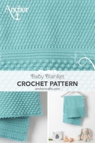 Pure baby blanket - Anchor Crafts - Spanish