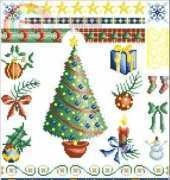 Christmas Sampler from Anchor Intermezzo - Collection of Motifs 2 XSD and PCS