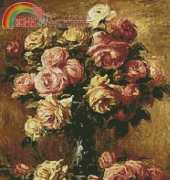 Artecy Cross Stitch - Roses in a Vase