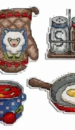 M.P. Studio / М.П. Студия P-466 - Kitchen Magnets XSD