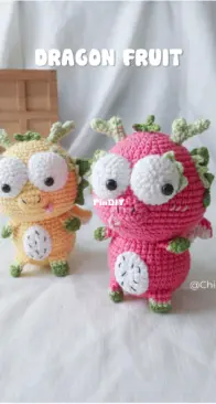 Chilli Wool Crochet - Dragon Fruit