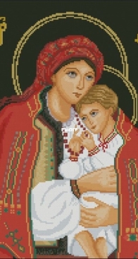 Madonna with Child Card - I10 by Irina Sokolova - Free