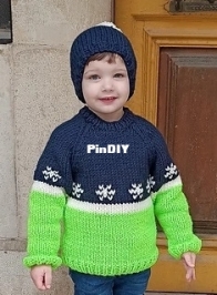 Snow sweater by Iman Dannan