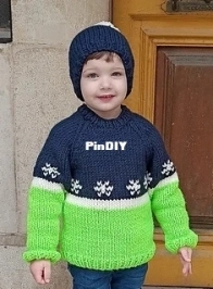 Snow sweater by Iman Dannan