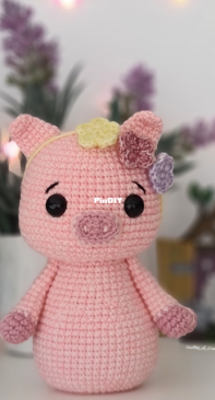 Oodles of Crochet Crafts - Rachel Zain - Plus Buddies Minis Pig Edition