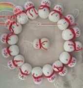 Double Treble Trinkets - Uljana Semikrasa - Christmas Ornaments Snowman - Free