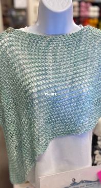 Sea Glass Shoulder Cozy by Elizabeth Finn-Free