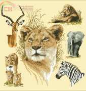 Jayne Netley Mayhews Cross stitch Animal Collection