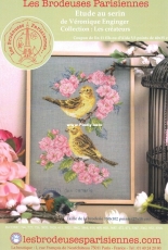 Les Brodeuses Parisiennes - LBP - Etude au serin PCS+XSD