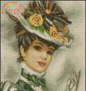 Dama con sombrero