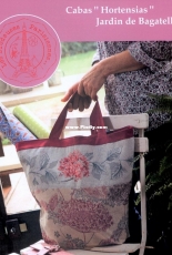 LBP - Les Brodeuses Parisiennes - Les Jardins de Bagatelle - Cabas Hortensias / Hydrangeas Bag XSD