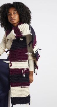 Claude Scarf by Wool and the Gang - Free