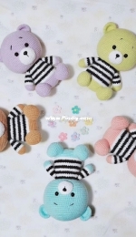 Xi Bei Handmade - Macaron Bear - Chinese - Free