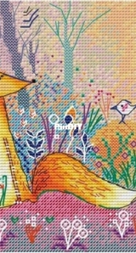 Summer Fox by Victoria Pakhomova Scanned