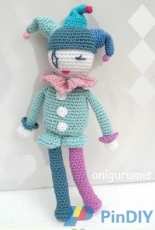 Anigurumi - Harlequin Amigurumi - Spanish - Free