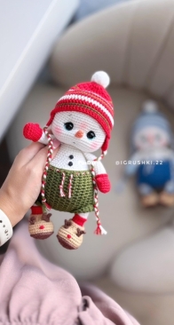 igrushki.22 - Evgeniya Simonova / Jevgenija Pologutina - Snowman Yukki