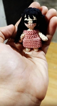 Mini Crocheted Doll